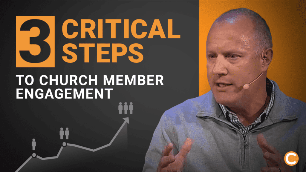 3 Critical Steps to Church Member Engagement - Blue Van Dyke at the Pushpay Summit